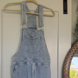 Z Supply Light Blue Denim overalls